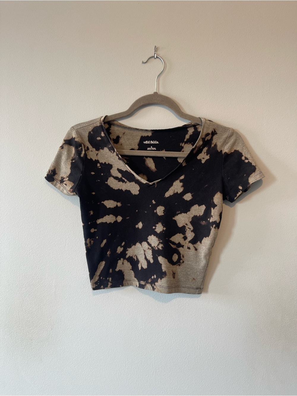 Two Cropped Short Sleeve Shirts